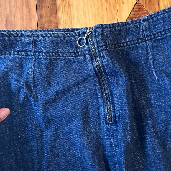 Zara Denim Mini Skirt - Size M - Picture 4 of 5